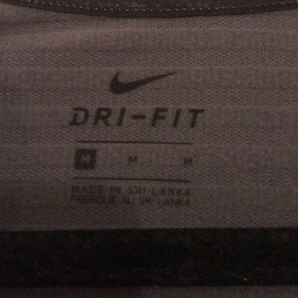 Nike Dri-Fit Grey Quarter Zip Up - Picture 2 of 4